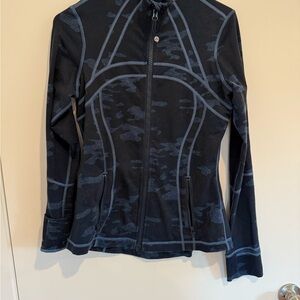 Lululemon Athletica Black and Gray Align Jacket
